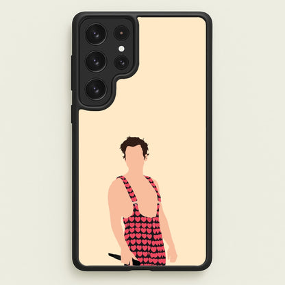 Harry Heart Jumpsuit Galaxy S22 Ultra Case