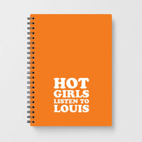 Hot Girls Listen To Louis Notebook