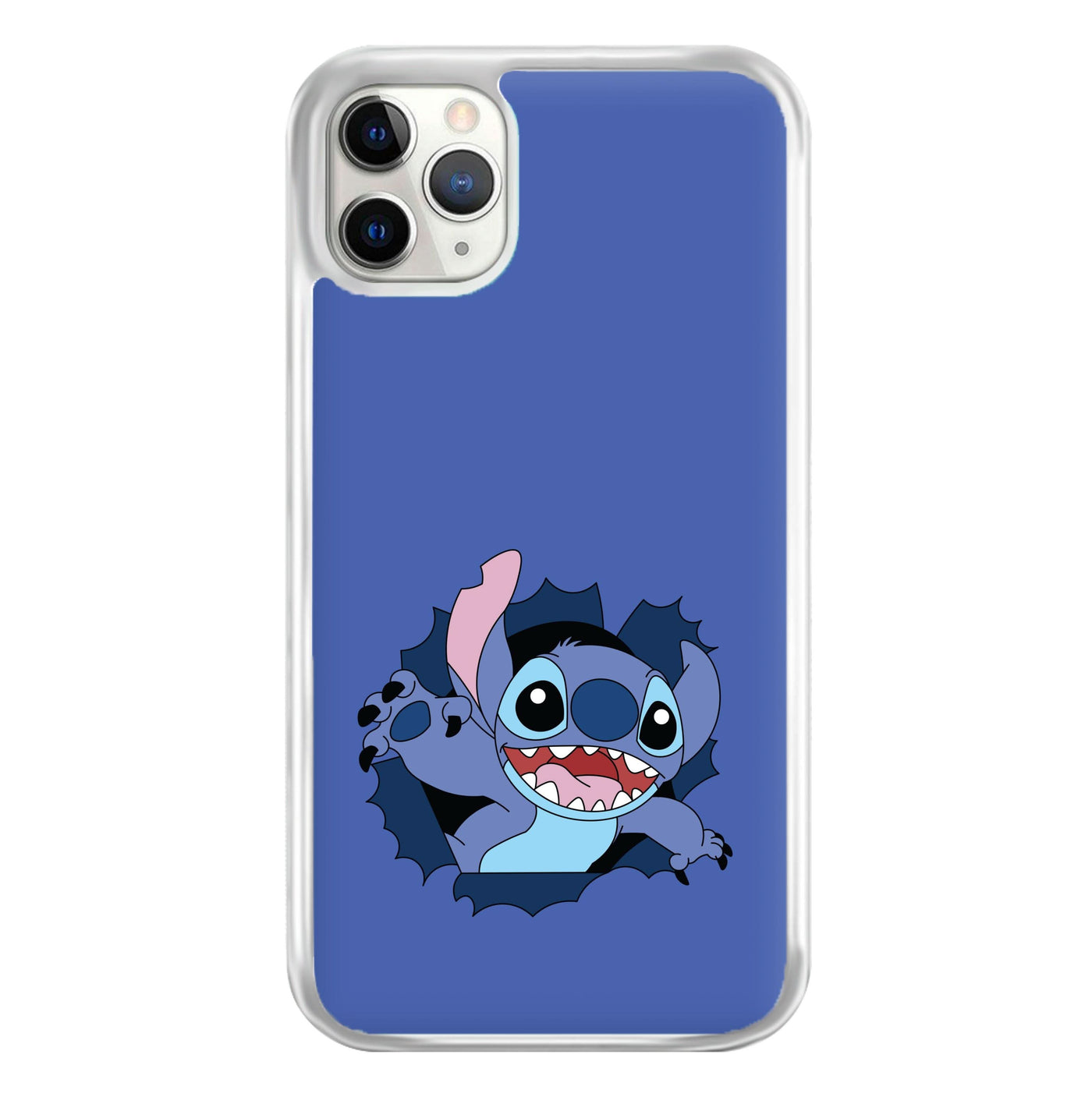 Torn Blue Alien Phone Case