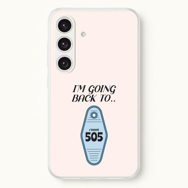 I'm Going Back To 505 Keyring Galaxy S25 Case