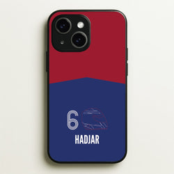 Hadjar Helmet 2026 iPhone 15 Case