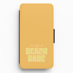 Certified Beach Babe Flip / Wallet Phone Case