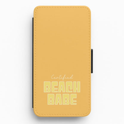 Certified Beach Babe Flip / Wallet Phone Case