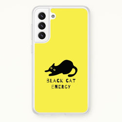Black Cat Energy Galaxy S21 Case