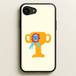 Cartoon Dad Trophy iPhone 16e Case