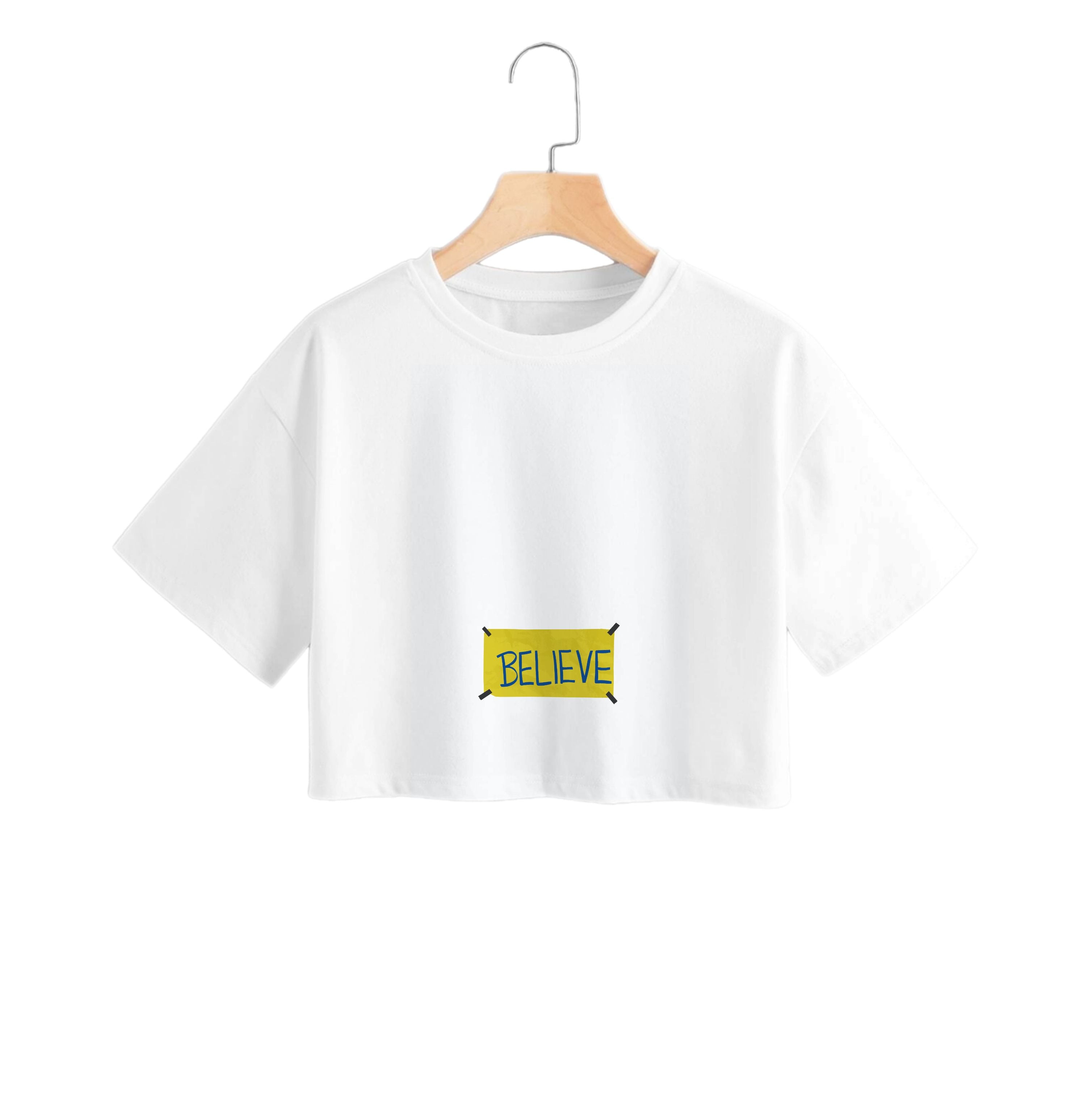 Believe Crop Top