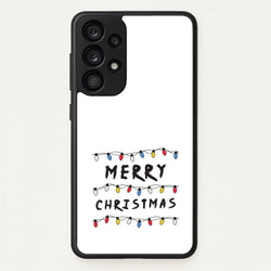 Merry Christmas String Lights Galaxy A33 Case