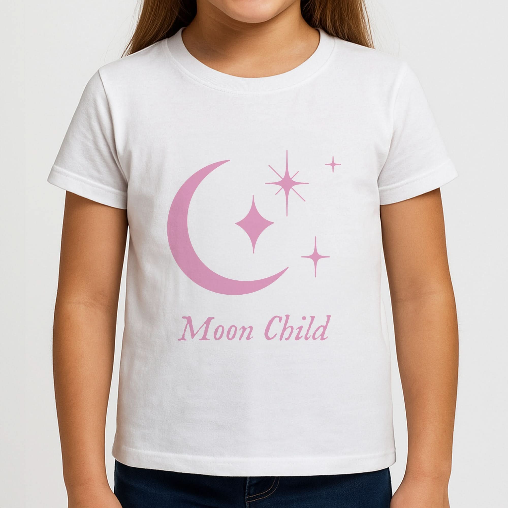 Moon Child  Girls T-Shirt