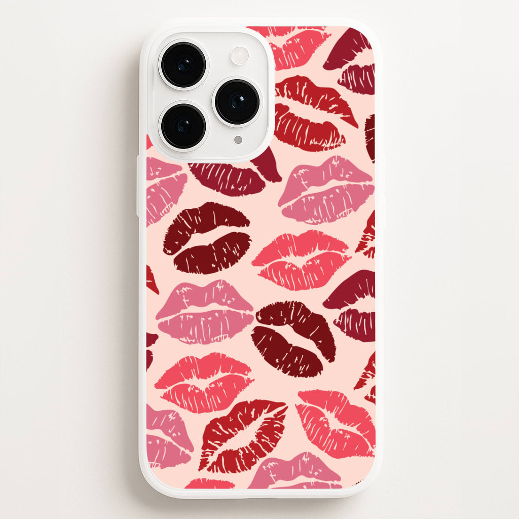 Valentine's Lips Pattern Phone Case