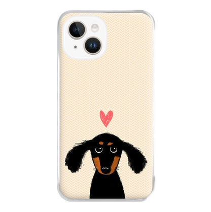 Dachshund Puppy Love Phone Case