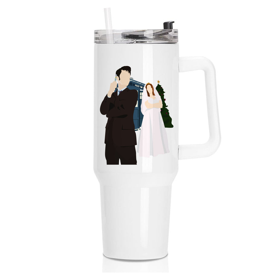 Donna And The Doctor - Doctor Who Tumbler