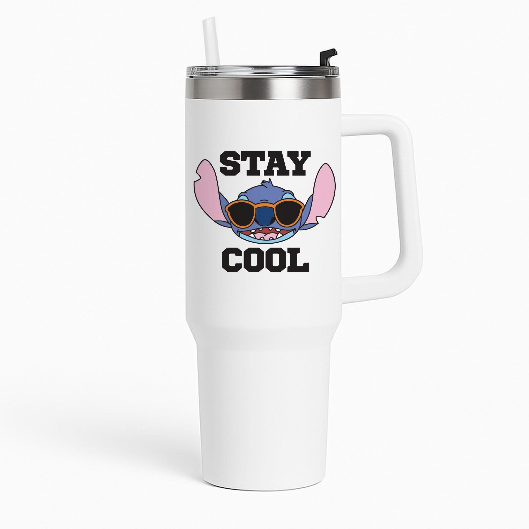 Stay Cool Blue Alien Tumbler