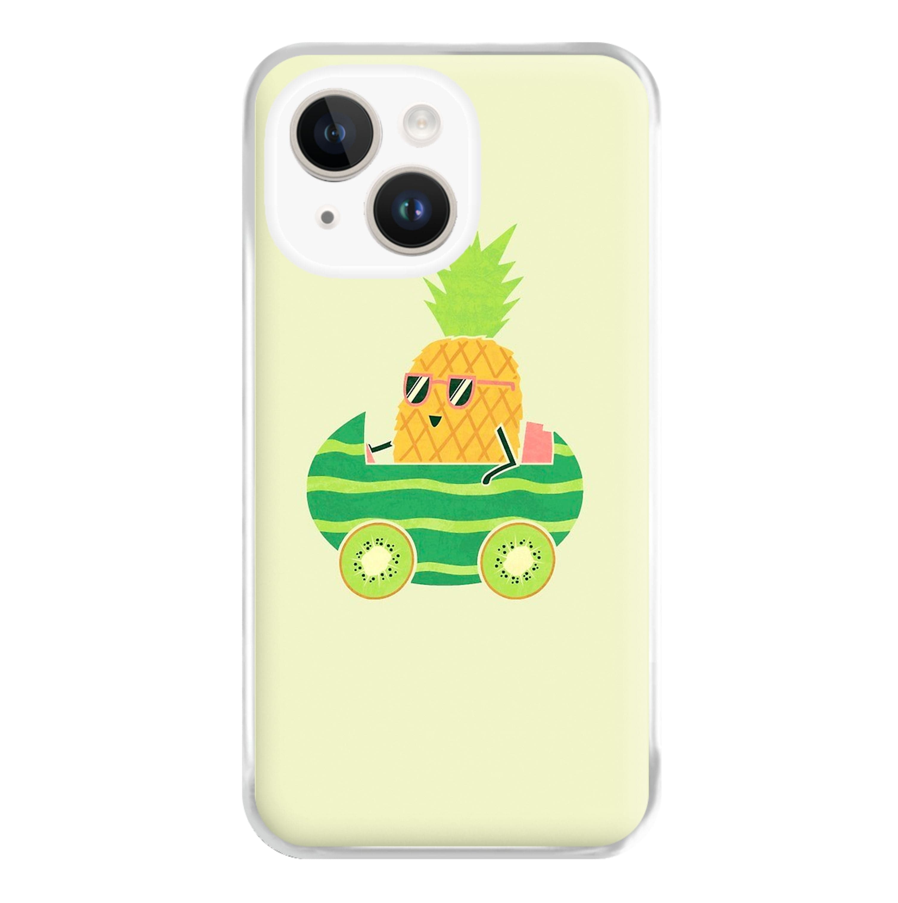 Summer Drive Pineapple Phone Case