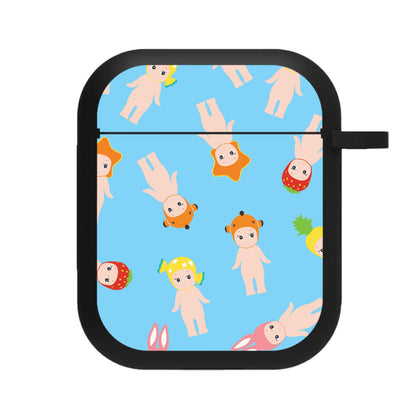 Angels Pattern AirPods Case