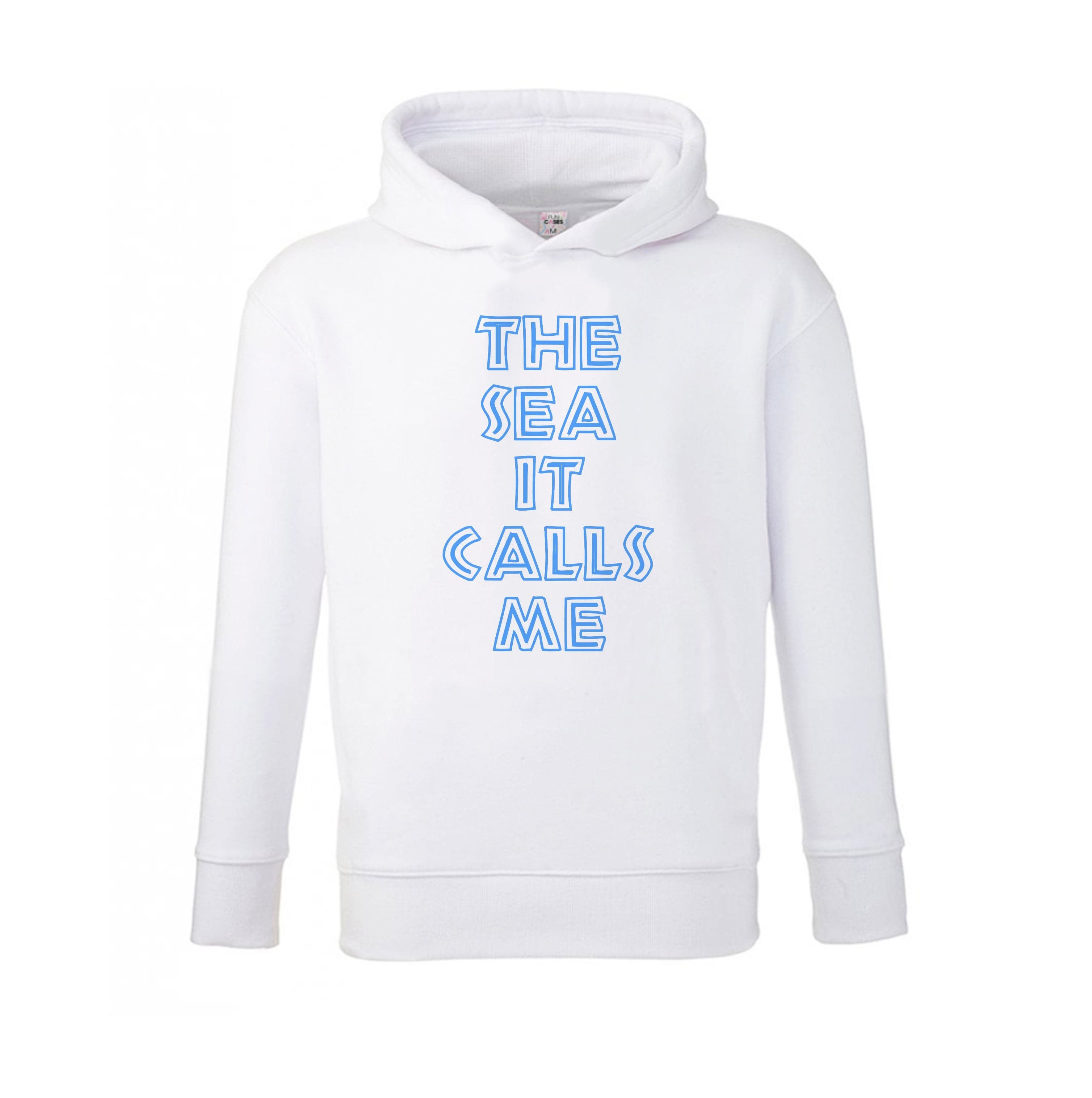 The Sea It Calls Me  Kids Hoodie