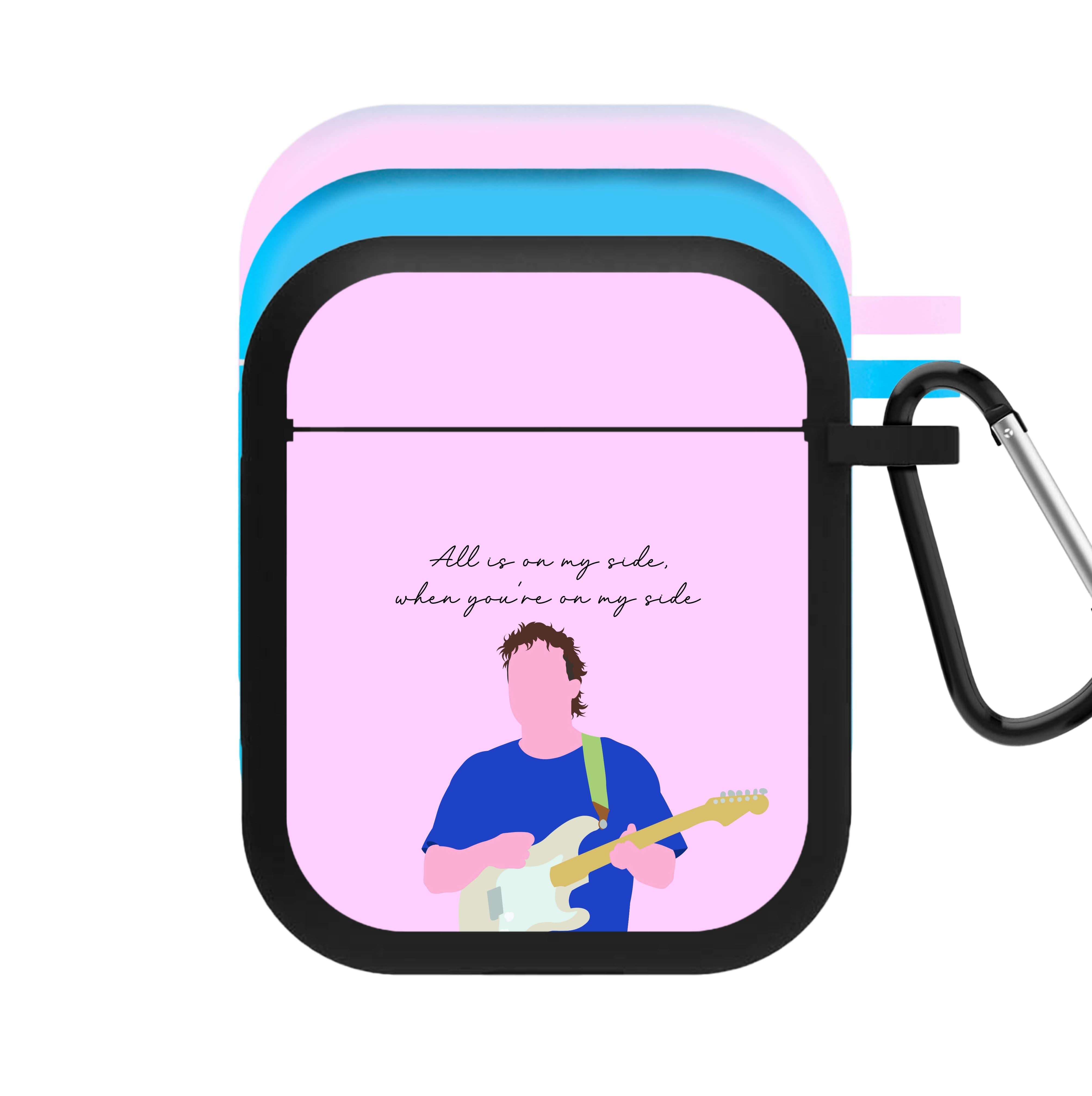 All Is On My Side Pink AirPods Case