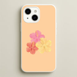 Hibiscus Sunset iPhone 14 Case