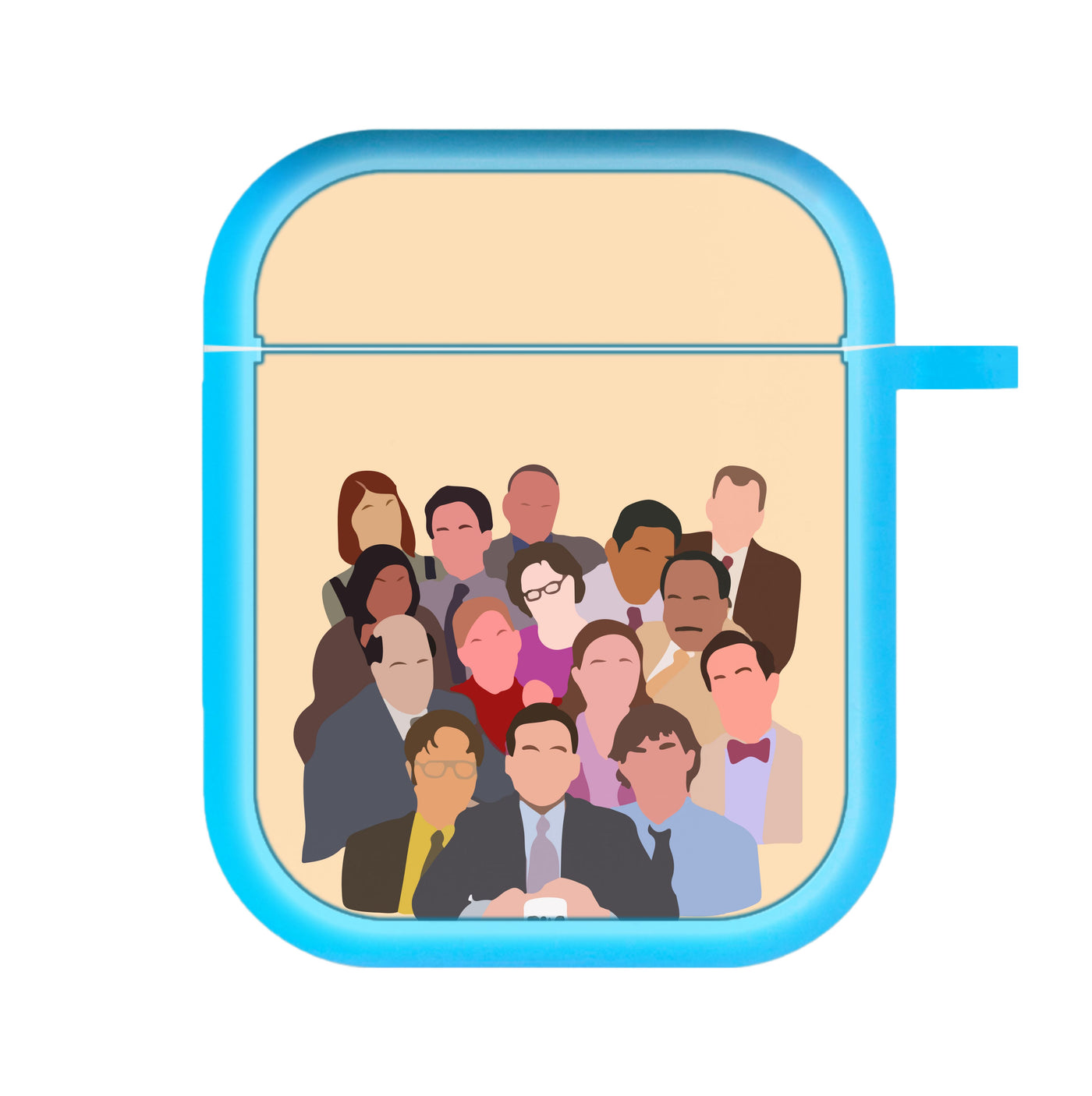 The Office Characters AirPods Case