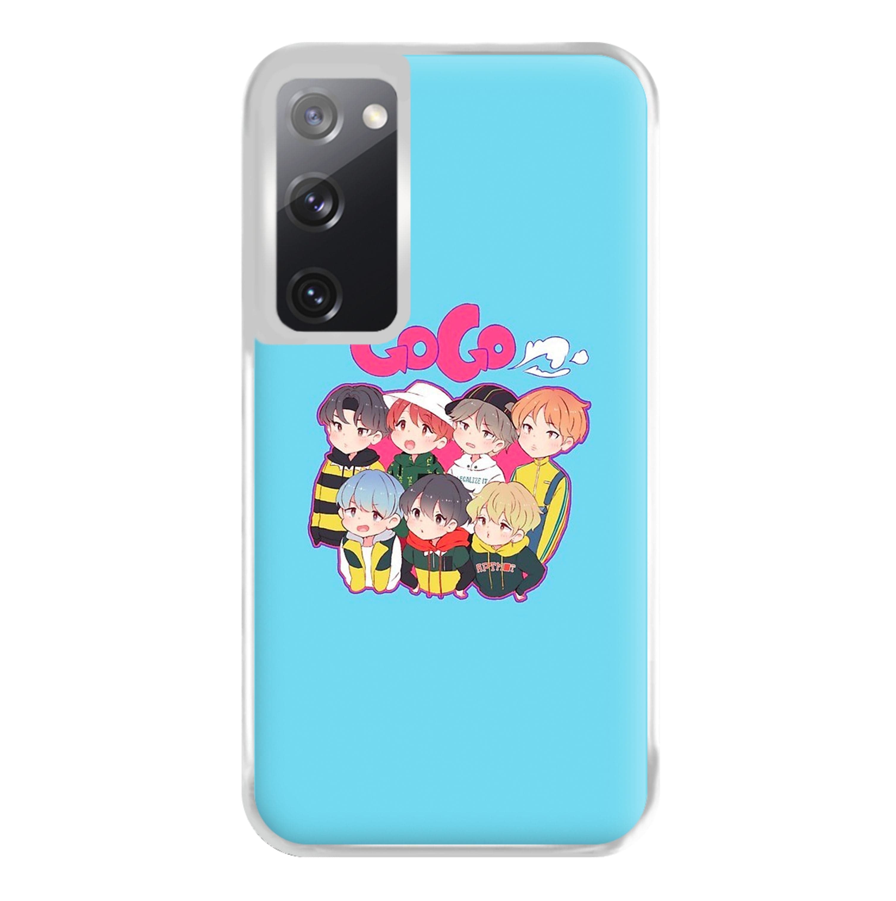 Go Go K-Pop Band Cartoon Phone Case