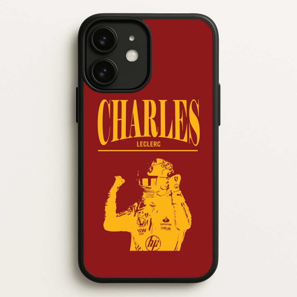 Charles Red And Gold iPhone 11 Case