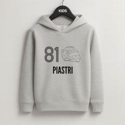 Piastri Helmet 2026 Grey Kids Hoodie