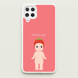 I'm Just A Girl Galaxy A12 Case