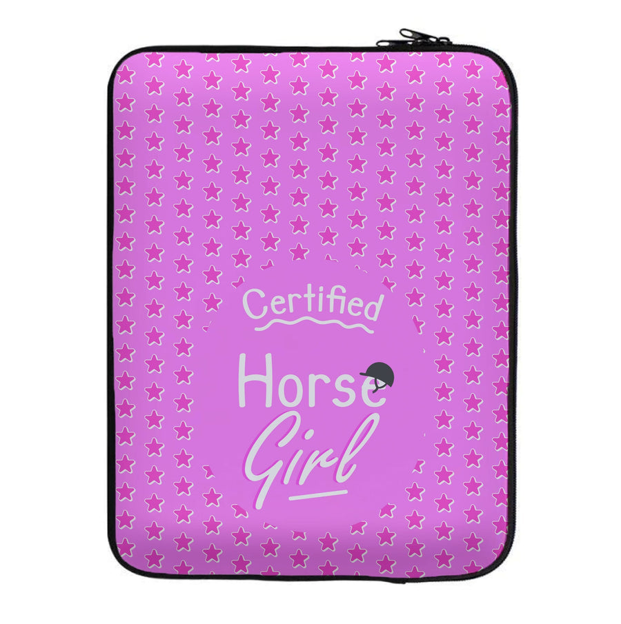 Certified Horse Girl - Horses Laptop Sleeve