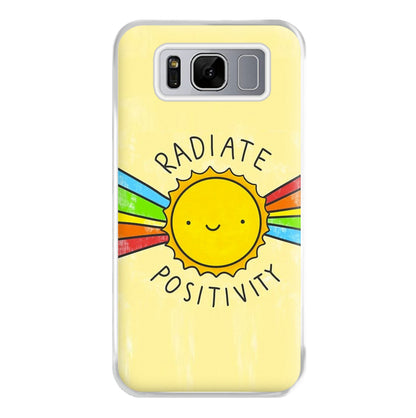 Radiate Positivity Sunshine - Positivity Phone Case