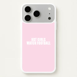 Hot Girls Watch Football iPhone 17 Pro Case