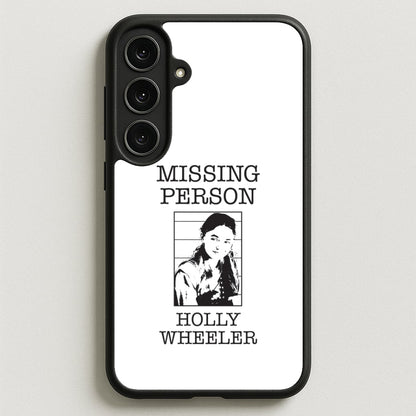 Missing Person Holly Galaxy S25FE Case