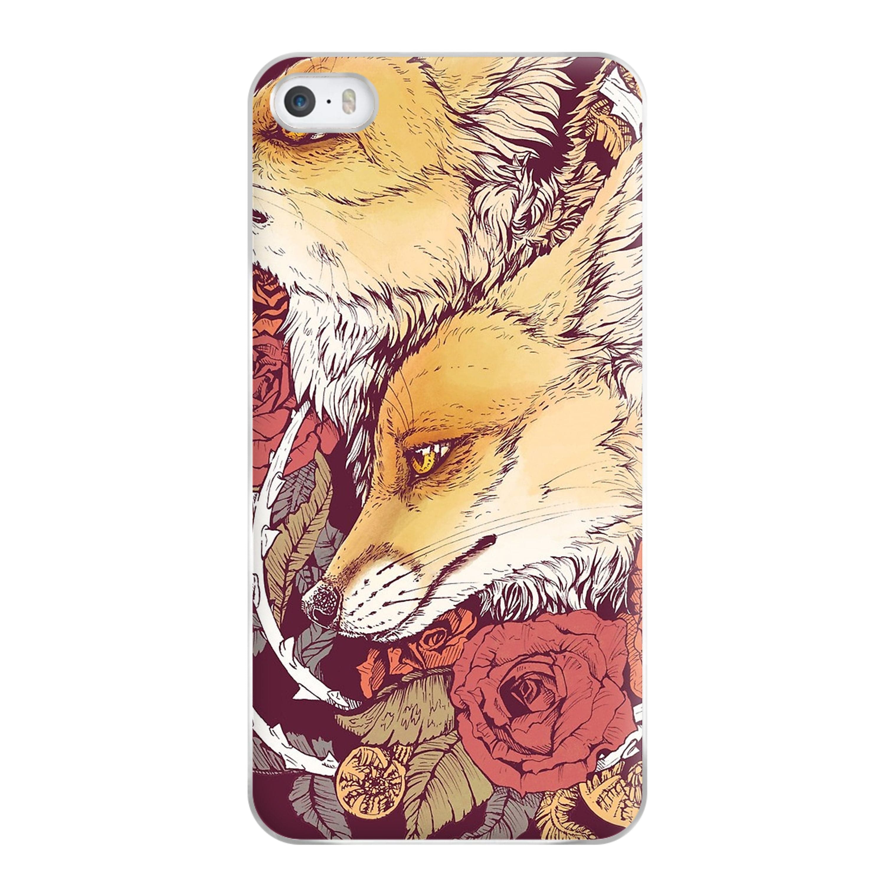 Red Fox Bloom Phone Case