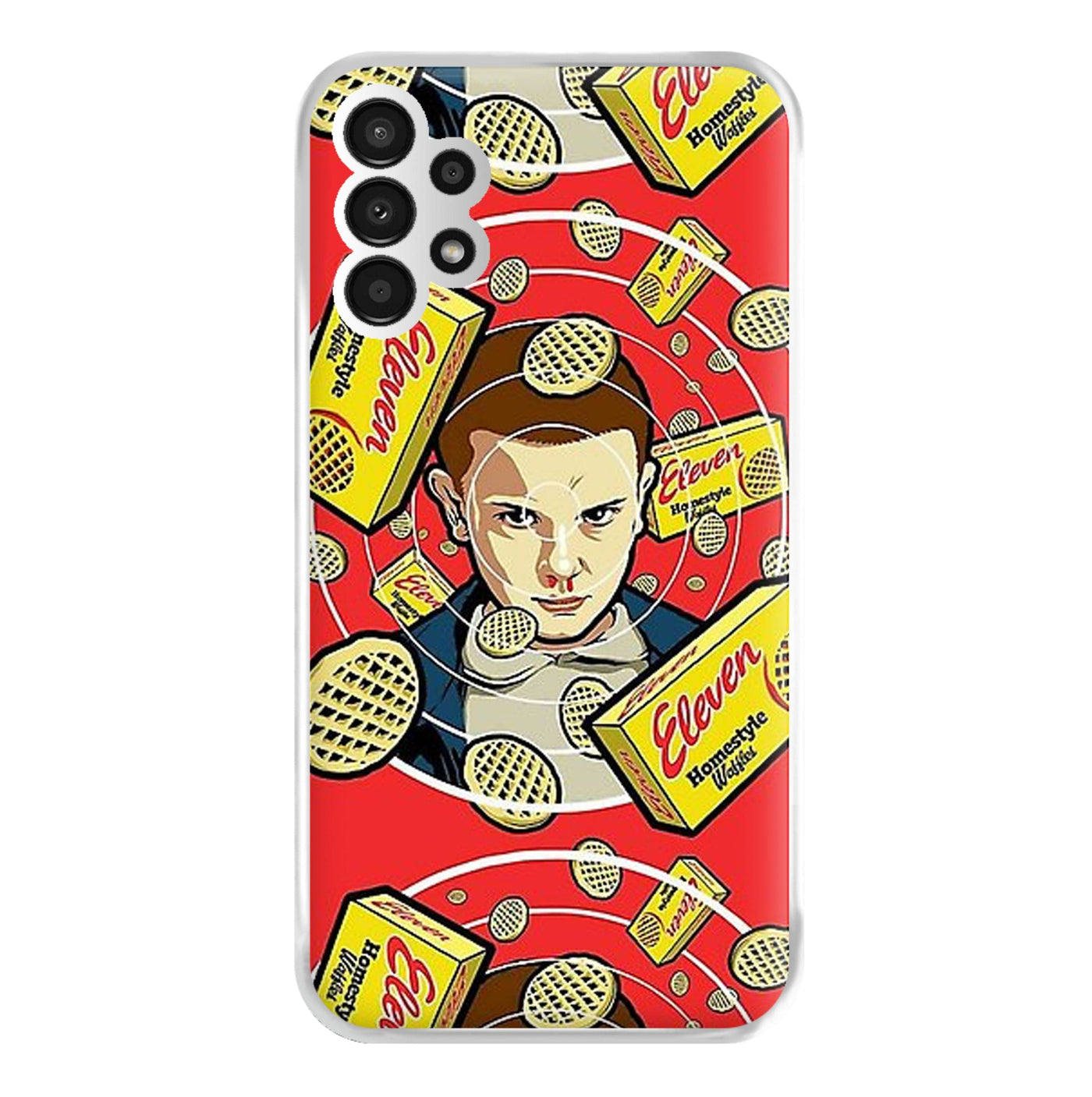 Eleven and Waffles - Stranger Things Phone Case