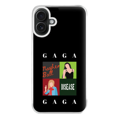 Gaga Collage iPhone 16 Plus Case