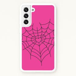Spiderweb Hearts II Galaxy S22 Plus Case