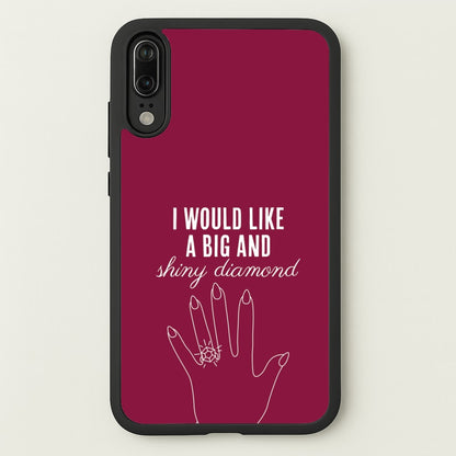 Shiny Diamond Huawei P20 Case