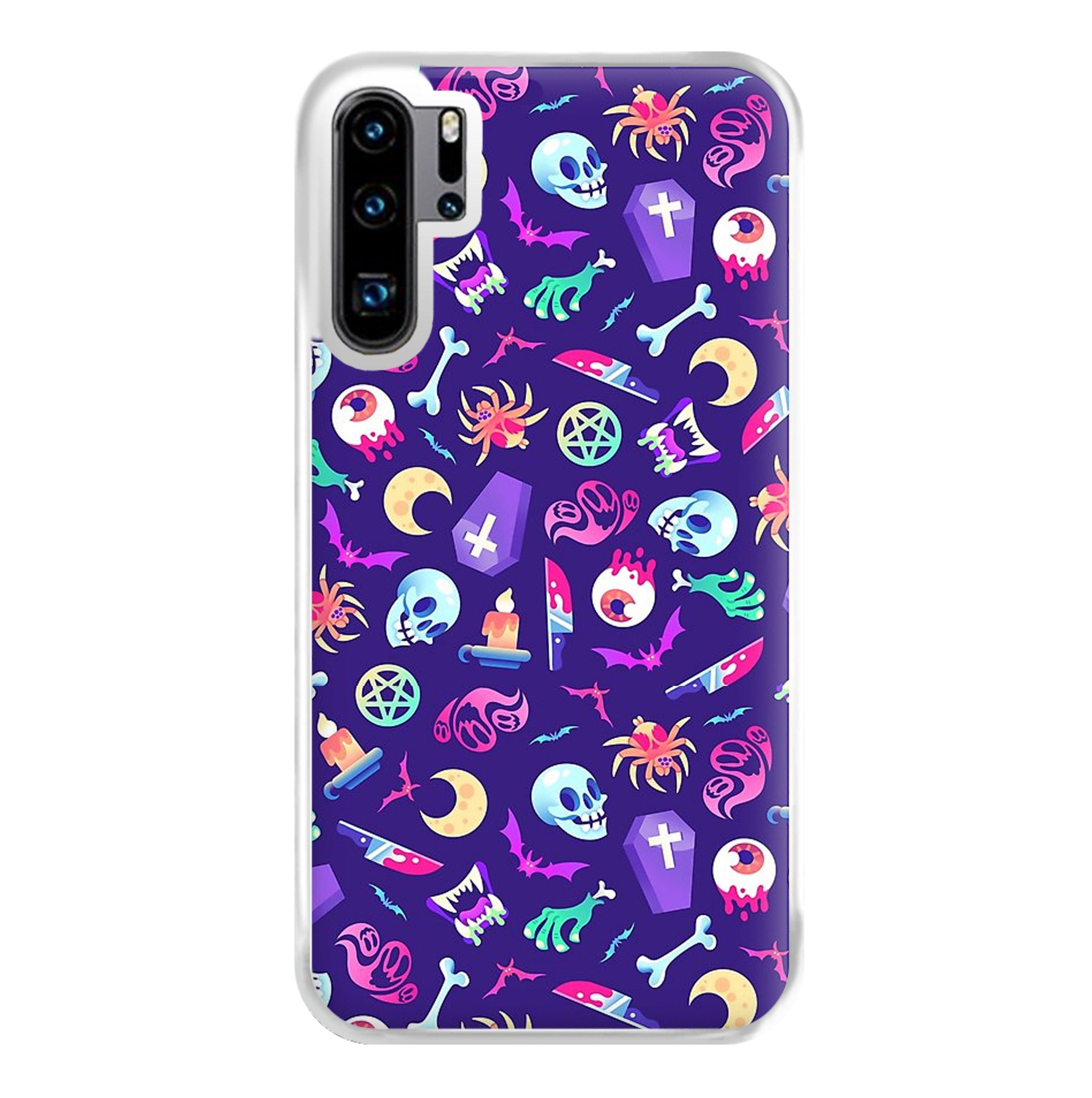 Horroriffic Halloween Pattern Phone Case