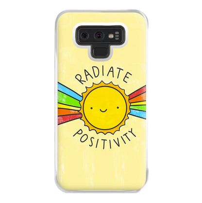 Radiate Positivity Sunshine - Positivity Phone Case