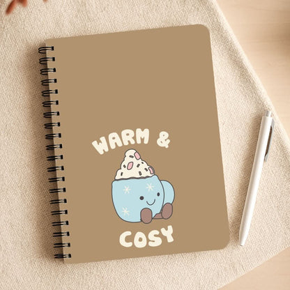 Hot Cocoa Plush Quote Notepad