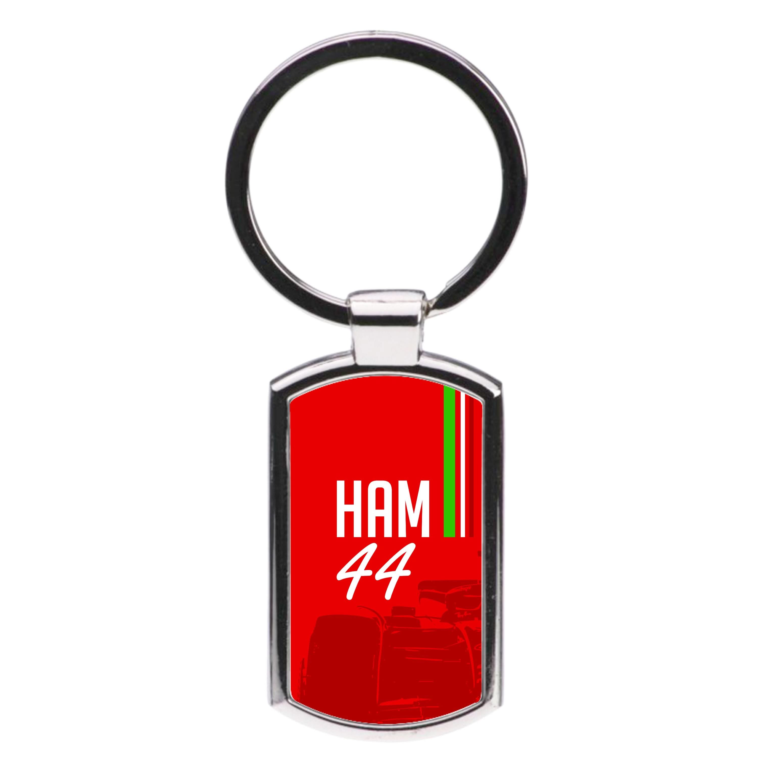 Dark Red Hamilton 44 Luxury Keyring
