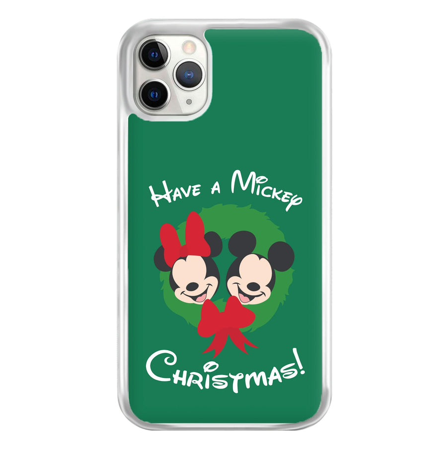 Have A Mickey Christmas Phone Case