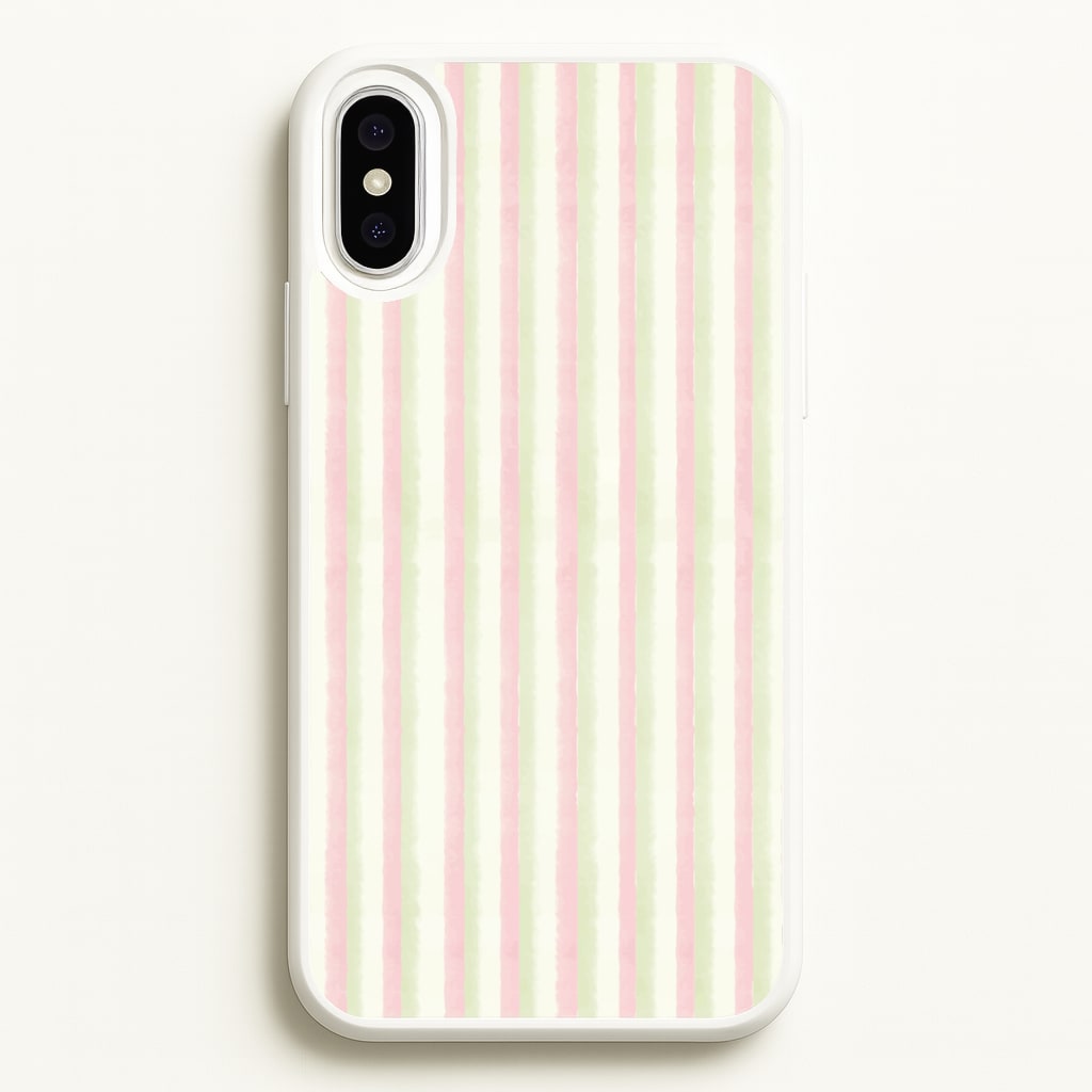 Petal Stripes iPhone XS Max Case
