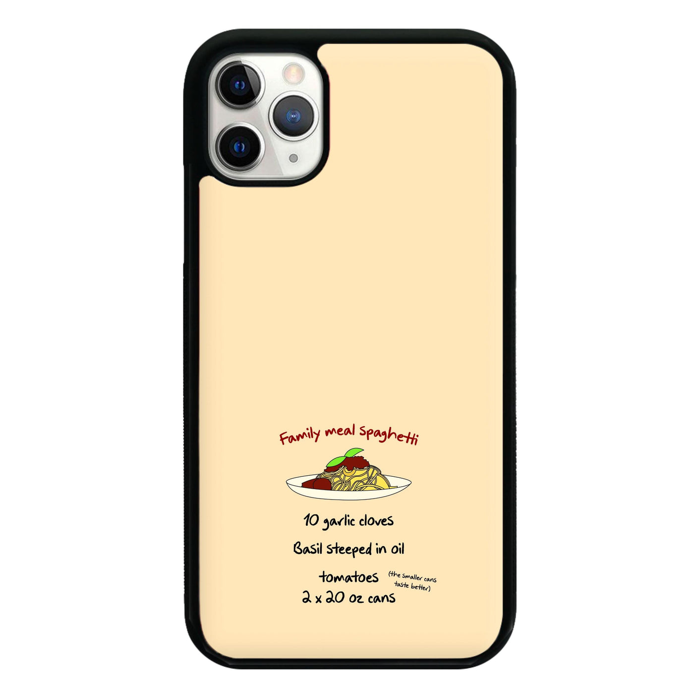 Family Meal Spaghetti Phone Case