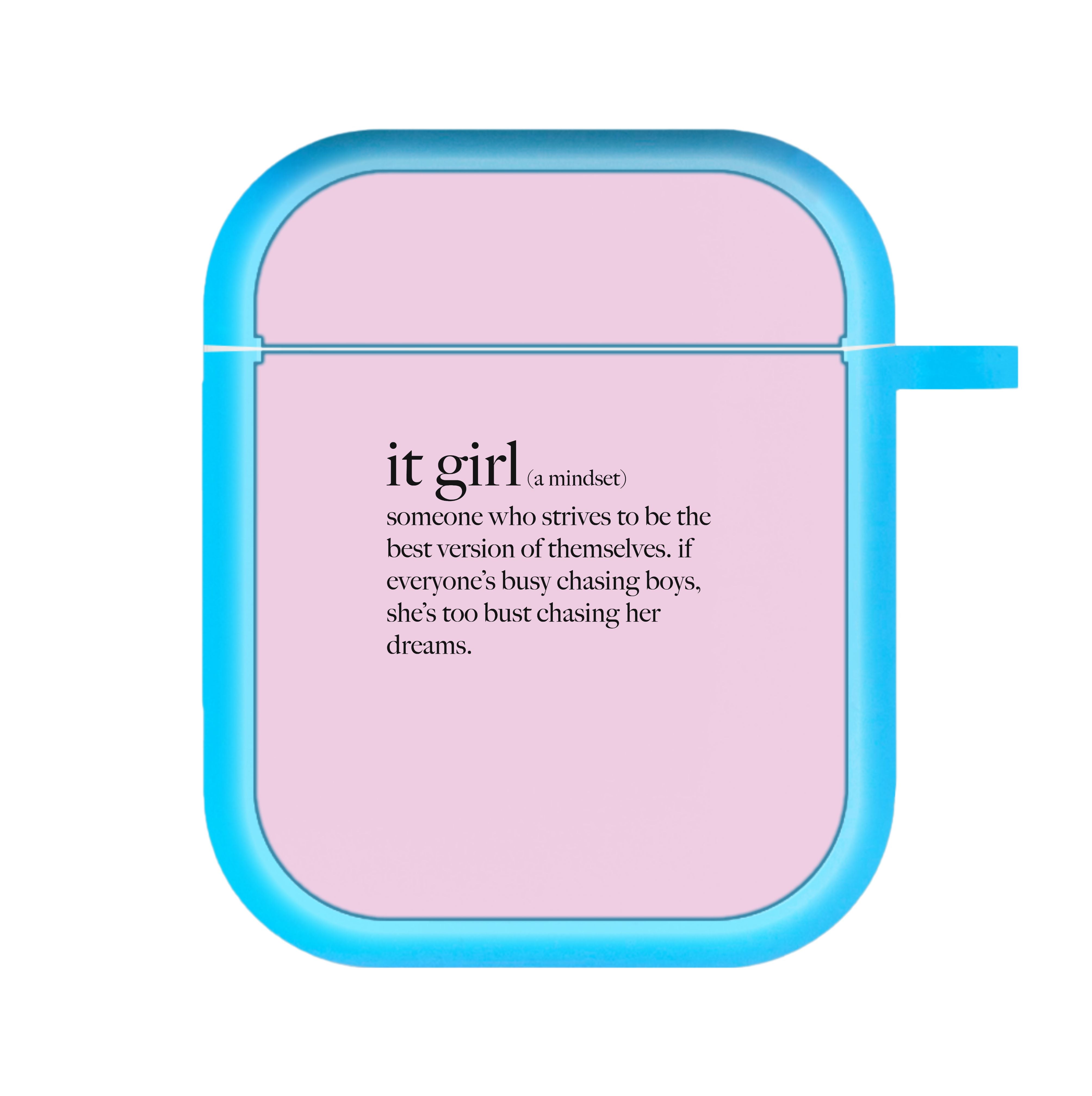 It Girl - Clean Girl Aesthetic AirPods Case