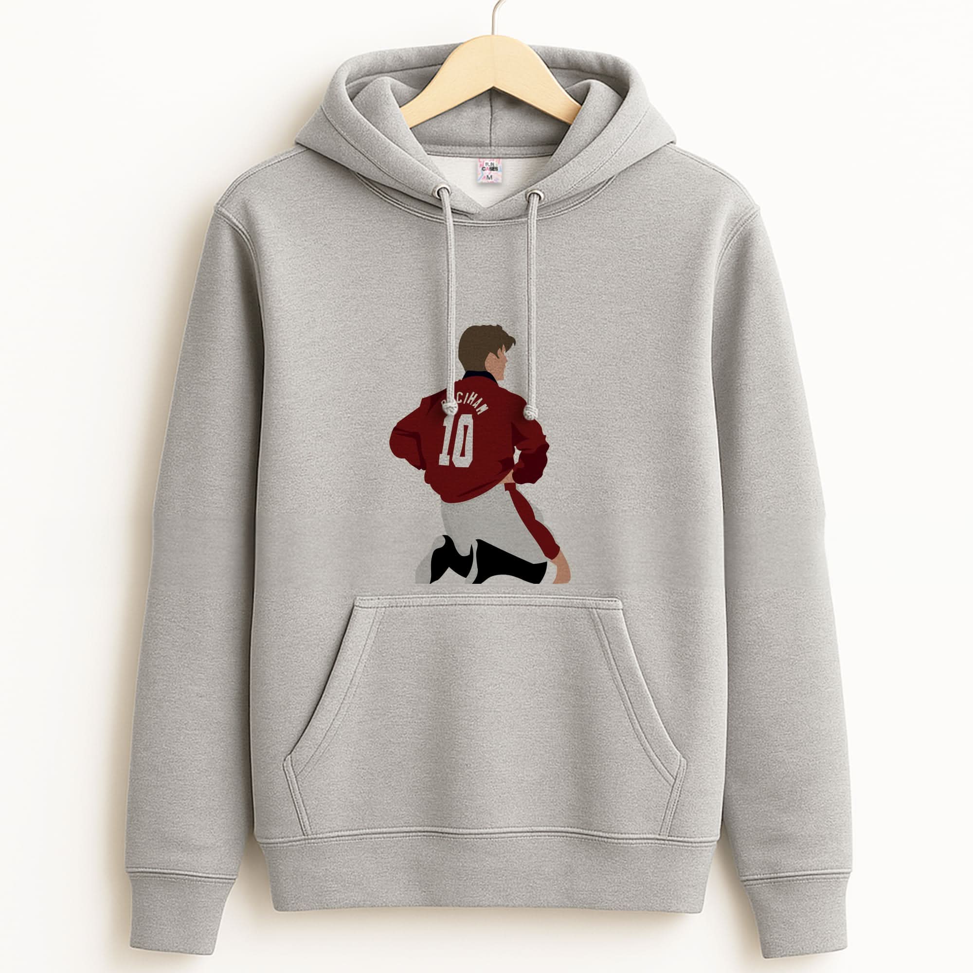 Beckham Unisex Grey Hoodie