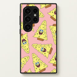 Christmas Tree Cartoon Sponge Pattern Galaxy S24 Ultra Case
