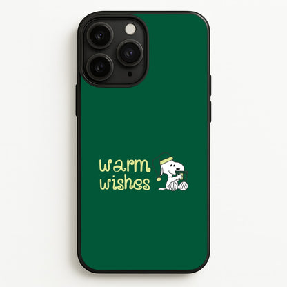 Cartoon Beagle Warm Wishes iPhone 11 Pro Max Case
