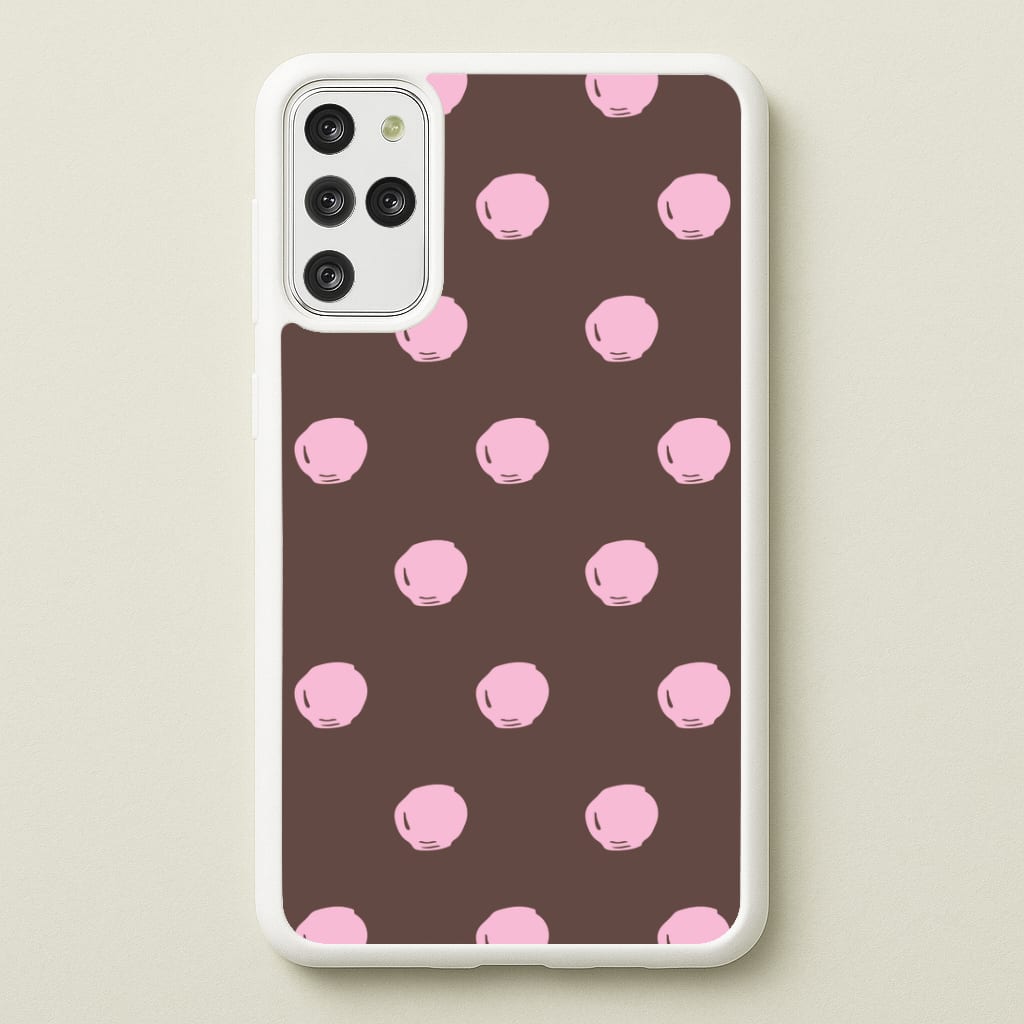 Chocolate & Strawberry Buttons Galaxy S20 Plus Case