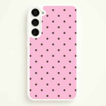 Strawberry Polka Dots Galaxy S23 Plus Case