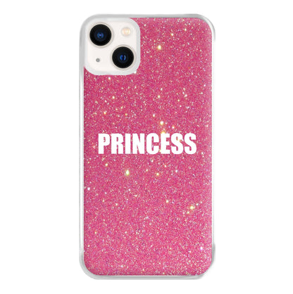 Glittery Pink Princess Phone Case