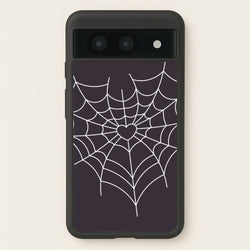 Spiderweb Hearts I Google Pixel 8a Case